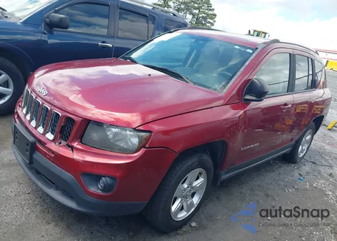 2014 Jeep Compass Sport z USA, uszkodzony, nr VIN 1C4NJCBA9ED881503